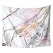 TSDA Pink Marble Tapestry Wall Hanging Pink and Gray Tapestry for Living Room Bedroom Dorm Home Decor (Small-59 x 51 In)