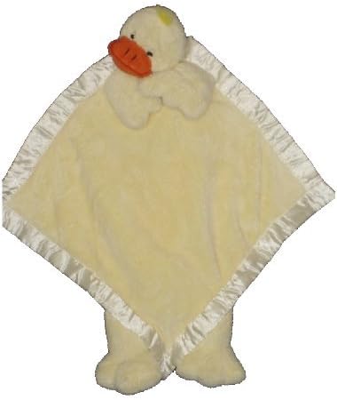 Ellis Baby Plush Blankie -Super Soft Baby Security Blanket 15x15 Yellow Duck Lovie Banky Blankie Toy by Ellis Baby Collection