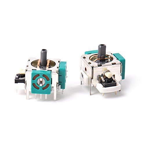 Vivi Audio® 2 x 3D Analog Sensor Joystick Stick Module For XBOX 360 wireless/wired controller