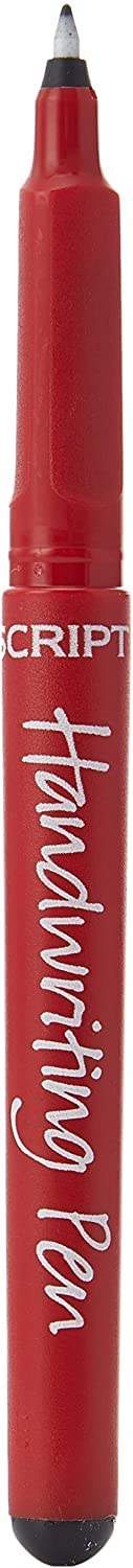 MANUSCRIPT Handwriting Pens Black - pack of 12 handwriters with black ink.