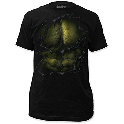 The Avengers Age of Ultron Incredible Hulk Reveal Costume Marvel Comics T-shirt (Small)