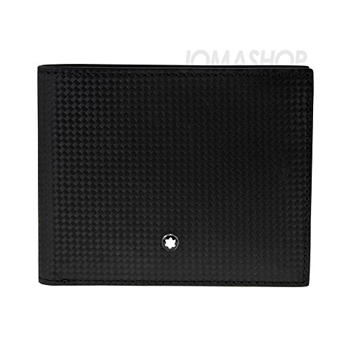 Montblanc westside extreme black leather 8cc wallet 111…