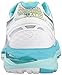 ASICS Women's Gel-Kayano 23 Running Shoe, White/Silver/Aquarium, 7 M US