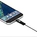 TechMatte Micro USB to USB C Adapter, Converts Micro USB Female to USB C Male (2 Pack, Black)
