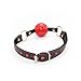 Demarkt Mouth Gag Hood Headgear Red Heart Hollow Ball Restraint Bondage Kit Romance BDSM Flirting Sex Toy Sensuality Products