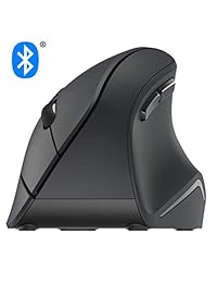 HumanCentric Wireless Ergonomic Mouse   Bluetooth Vertical Mouse with Adjustable DPI for Computers, Laptops, Macs Macbooks, and PCs