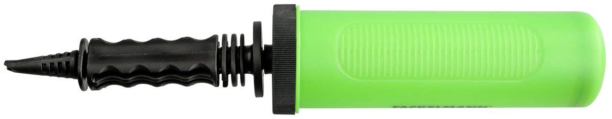 FACKELMANN Balloon Pump, Plastic, Green/Black, Approx. 30 cm