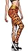 Ayliss Women Digital Print Leggings Stretch Tight Pant Ninth Pants,#5 L