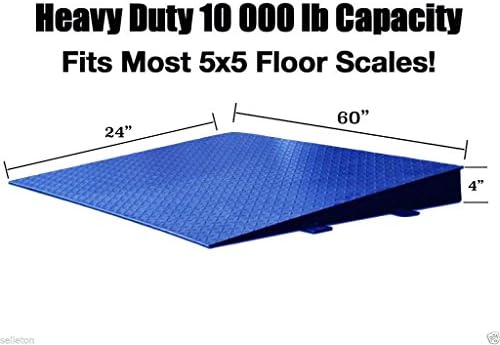 Selleton Floor Scale Ramp Customized 60" X 24" X 4" ( For Small Spaces ) Pallet (5 X 5)