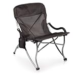 PICNIC TIME ONIVA – a Brand PT-XL Over-Sized 400-Lb. Capacity Outdoor Folding Camp Chair