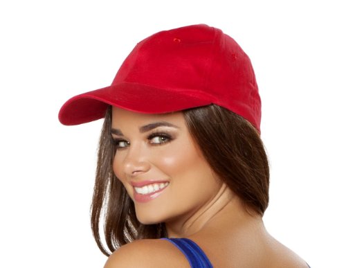 Roma Costume Women's Baseball Style Hat, Red, One Size