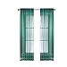 Window Elements Diamond Sheer Voile Extra Wide 56 x 84 in. Rod Pocket Curtain Panel, Grey Teal