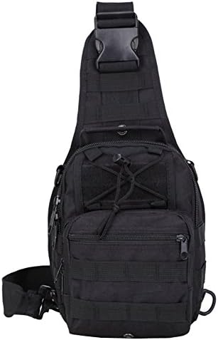 Men Oxford Shoulder Camouflage Chest Waist Sling Bag outdoor Tactical Gym Sports Crossbody