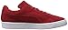 PUMA Men's Suede Classic Debossed q3 Fashion Sneaker, Barbados Cherry, 10.5 M US