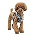 Puppia Kemp Harness-A for Pets, Mélange Grey, Large