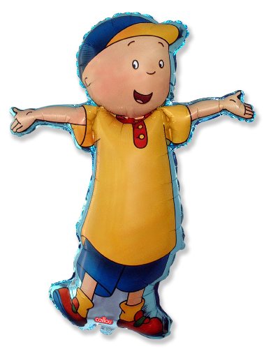 1 party BALLOON new CAILLOU 36 inch tall FOIL birthday FAVORS decorations VHTF