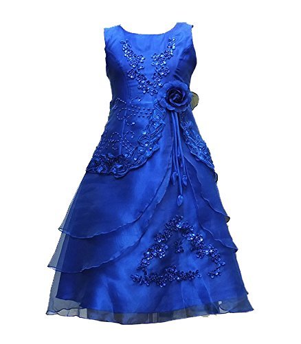 royal blue flower girl dresses uk