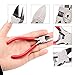 Whizzotech Wire Cutters Chromium Vanadium Steel Diagonal Cutting Pliers Micro Flush Cut Side Cutters, 4.5 Inch