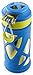 ZULU Echo Kids Vacuum Insulated Stainless Steel Water Bottle with Silicone Sleeve, 12 oz, Blue