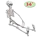 Halloween Decoration Pose-N-Stay Full Body Skeleton Plastic Bones 36