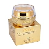 Snail Repair Cream - Moisturizing Anti-Wrinkle Snail Cream - REPAIRS CELLS - Evens skin tone and fades dark spots - REVERSES SUN DAMAGE - Snail face cream - by HAWWWY