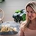 Buckwheat Meditation Cushion Round Zafu Yoga Pillow - Zafu Meditation Cushion Velvet with Zippered Organic Cotton Liner to Add or Remove Hulls | Machine Washable - Free Carry Bag (Celestite Crystal)