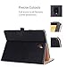 ProCase Galaxy Tab S4 10.5 Case, Folio Stand Protective Cover Case for Galaxy Tab S4 (10.5-Inch SM-T830 T835 T837) with S Pen Holder, Multiple Viewing Angles -Black