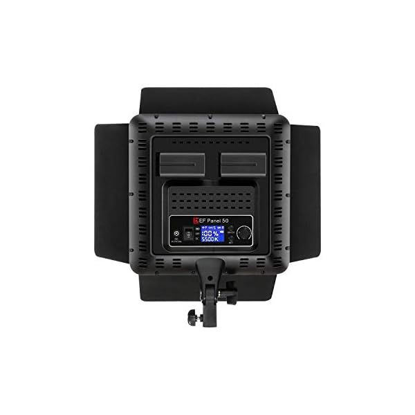 Jinbei EFP-50 Bicolor LED Panel für Foto und Video mit 702 LEDs und 50 Watt Leistung – Bild 5