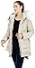 Valuker Women's Down Coat With Fur Hood With 90% Down Parka Puffer Jacket