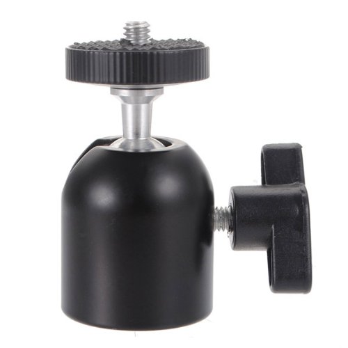 360 Swivel BALL HEAD Tripod Monopod Bracket Stand Camera