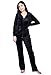 Dolcevida Women's Velour Tracksuits 2 Piece Outfits Hoodie & Sweatpants Sweatsuit Set