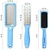 Foot Scrubber Foot File Callus Remover, ESARORA 4 Pack Pedicure Tools Foot Care Pedicure to Remove Hard Skin - 2 X Stainless Steel, 2 X Plastic