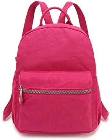 Weekend Shopper Small Lightweight Waterproof Mini Backpack Purse Nylon Casual Travel Daypack for Women