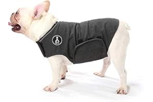 Dog Anxiety Relief Coat,Lightweight Wrap Anxiety Jacket Shirt for Anxious Pets Keep Calming Comfort (Grey, S)