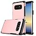 Venoro Galaxy Note 8 Case, Shockproof Slim Anti Scratch Hybrid Dual Layer Armor Defender Protective Phone Case Cover for Samsung Galaxy Note 8 6.3