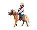 Playmobil Haflinger Horse with Rider and Stable