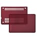 MOSISO Plastic Hard Shell Case & Keyboard Cover & Screen Protector Only Compatible with MacBook Pro 13 inch (A1278, Old Version with CD-ROM), Release Early 2012/2011/2010/2009/2008, Marsala Red