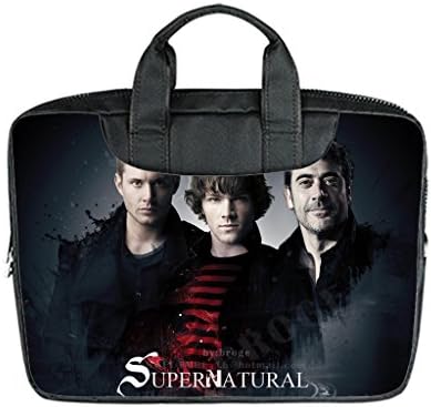 Custom Supernatural Laptop Bag Case Cover Bag Water Resistant For Laptop 17" Twin sides
