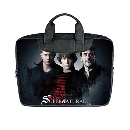 Custom Supernatural Laptop Bag Case Cover Bag Water Resistant For Laptop 17" Twin sides