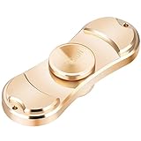 HITASION Hand Spinner Fidget Toys for Adults EDC ADHD Focus Ultra Durable High Speed 2-4 Min Smooth Spin Not Cracked(Copper)