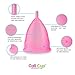Menstrual Cup By CaliCup with Bonus Menstrual Cup Holder - Carrying Bag - Small Normal Menstrual Flow, Reusable Menstrual Cup - Soft Comfort Fit