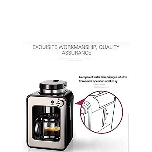 Automatische Kaffeevollautomat, Cappuccino und Espresso-Maschine, Filter Anti-Drip-System Kaffeemaschine Haushaltsklein… – Bild 4