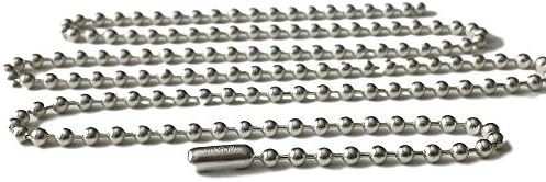 Solid 925 Sterling Silver Ball Chain 2.4mm 30 Inch