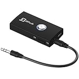 Bluetooth Receiver, and Transmitter 2-in-1, JETech Wireless Bluetooth Stereo Audio Transmitter and Receiver 2-in-1 Bluetooth Adapter With 3.5mm Stereo Output for Speakers, Headphone, TV, PC, iPod, MP3 / MP4, Car Stereo and More - 2030