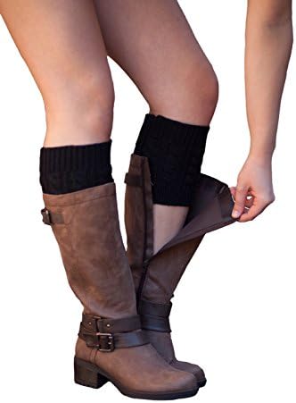 Modern Boho The Original Button Boot Socks with Lace Trim Boutique Socks