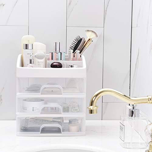 AEVEL Makeup Storage Box Small Size Cosmetic Organizer Multilayer