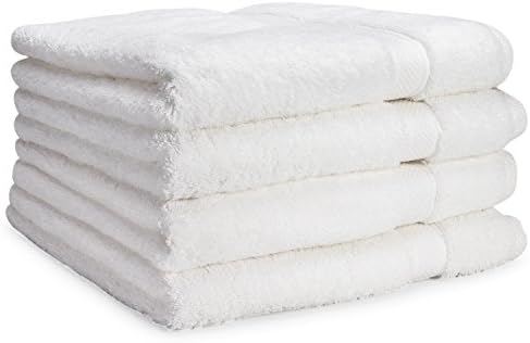 Cozy Homery Luxury Egyptian Cotton Bath Towels | Large 55 X 28’’ Ultra Soft & Highly Absorbent Luxury Bath Towel Set | 650 GSM Hotel Spa Quality Bath Sheets | 4 Piece