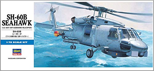 Hasegawa SH-60B Seahawk, 1/72 Scale D Series US Navy Anti Submarine Helicopter Model Kit/Item # 00431