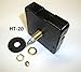High Torque Quartz Clock Movement (Silent) w/Extended Shaft (for Long Hands), Long Shaft- 9/16