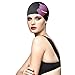 BALNEAIRE Silicone Long Hair Swim Cap ,Waterproof UV Blocked Fashionable little devil Swim Cap